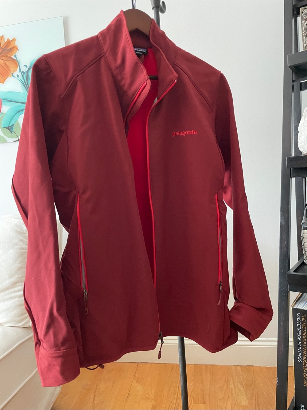 Patagonia Women's Maroon Softshell Utility Jacket
